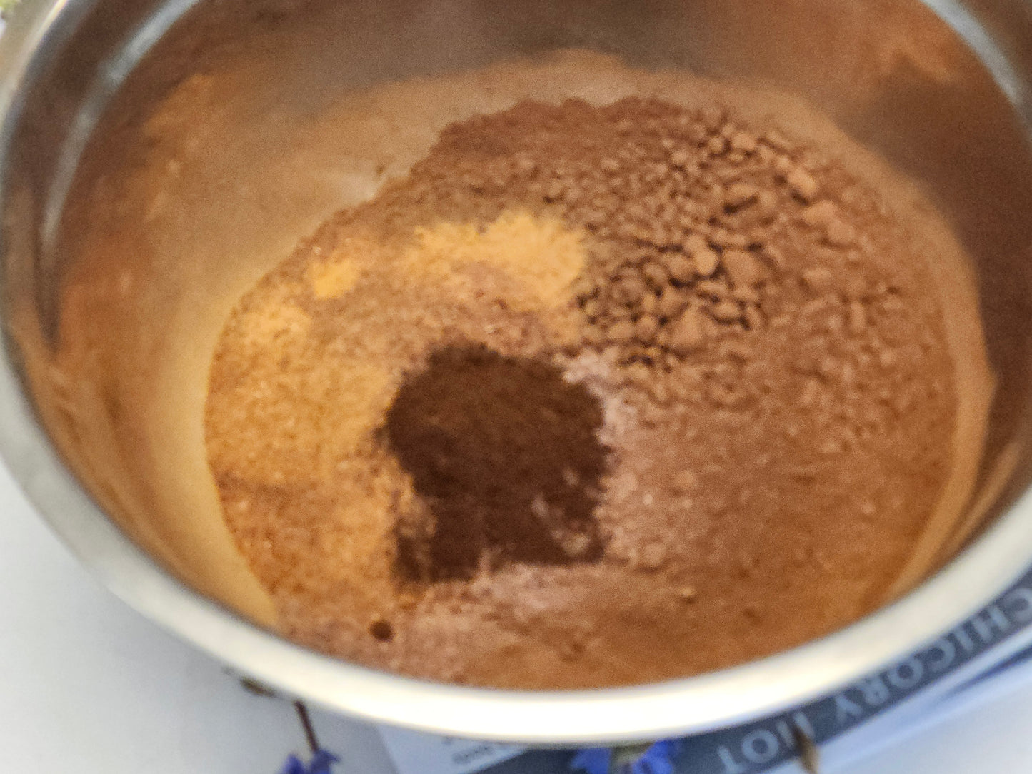 Chicory hot chocolate elixir