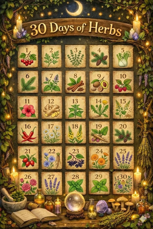 🌿 30 Days of Mindful Moments with Herbs 2026