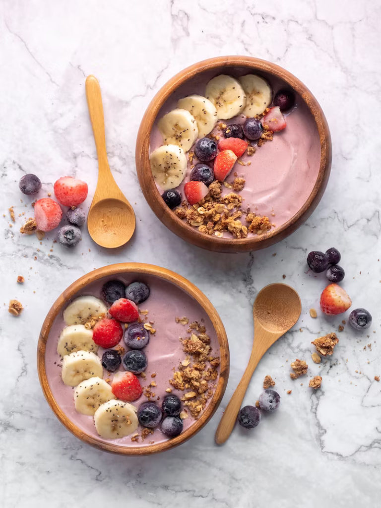 Salal berry smoothie bowl